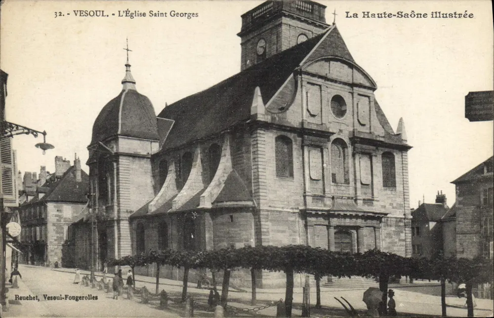 Vesoul - A Igreja de São Jorge — A Alta Saône ilustrada, n°32 - Frente