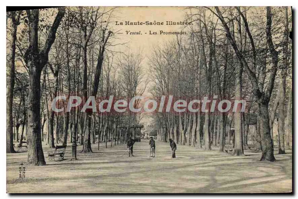 Vesoul - As Promenades — A Ilustrada da Alta-Saône - Frente