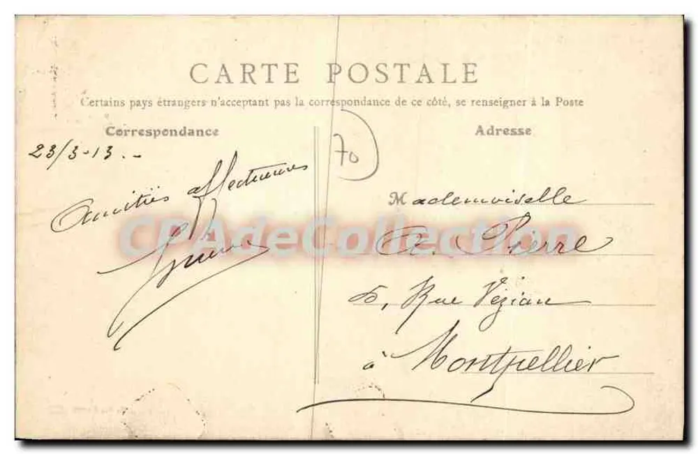 Vesoul — Place de la République und la Motte — La Haute-Saône Illustrée, n°36 - Rückseite