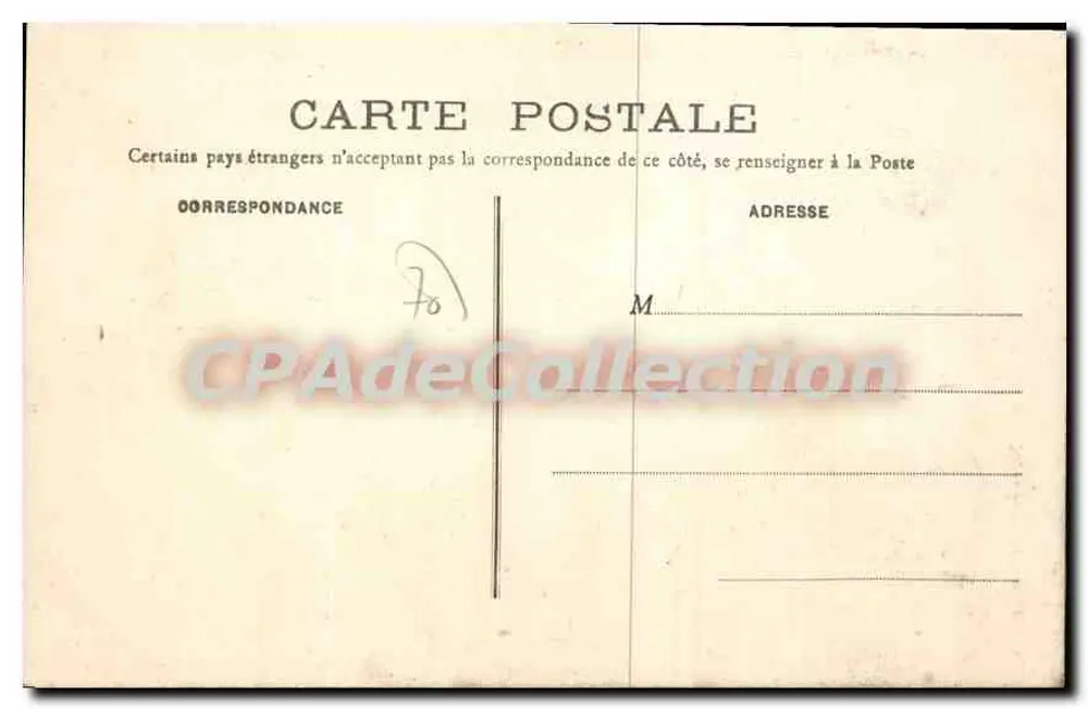Luxeuil-les-Bains — Ehemaliges Rathaus — Payen et Poutaillon, Verleger - Rückseite