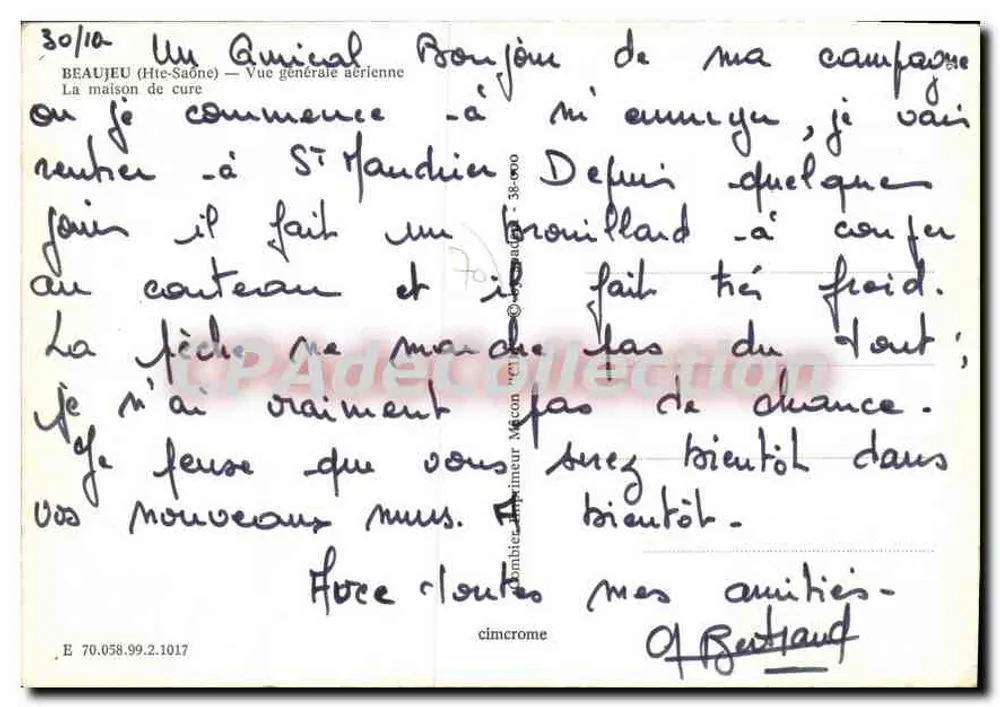 Beaune (Hoog Saône) — Algemene luchtfoto — Cimbro - Achterkant