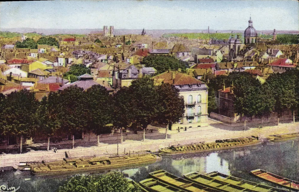 Chalon-sur-Saône — Vista Geral — C. Im - Frente