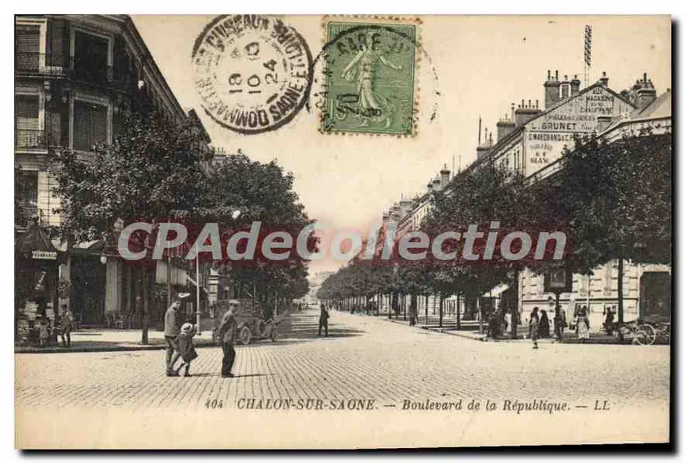 Chalon-sur-Saône — Boulevard de la République — LE - Frente
