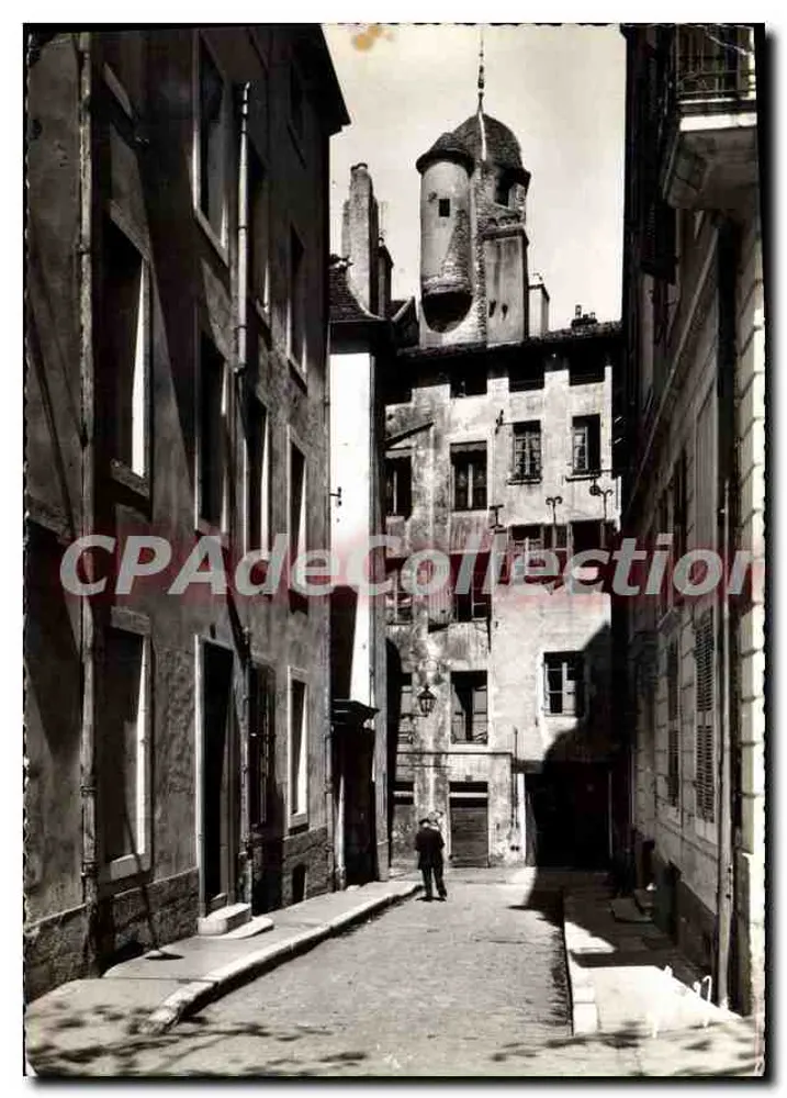 Chalon-sur-Saône — Impasse de la Gravière, Turm von Coco dem Arbeiter — Kunstausgaben 'YVON', Paris - Vorderseite