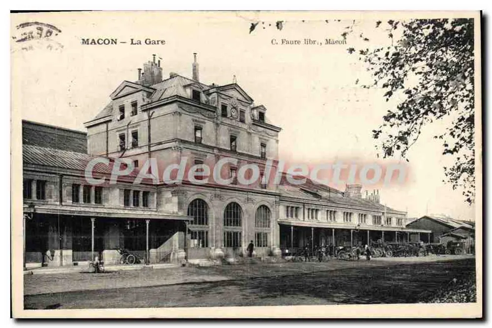 Macon — Stacja — C. Faure Libra, Macon - Awers
