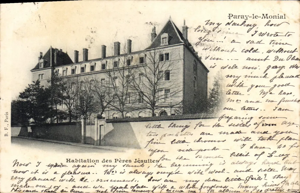 Paray-le-Monial — Wohnsitz der Jesuiten — B. F., Paris - Vorderseite