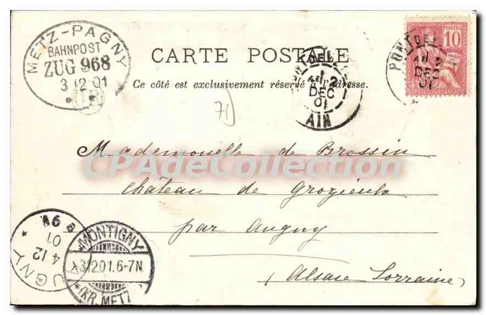 Paray-le-Monial — A Prefeitura — H. B. - 4 - Verso