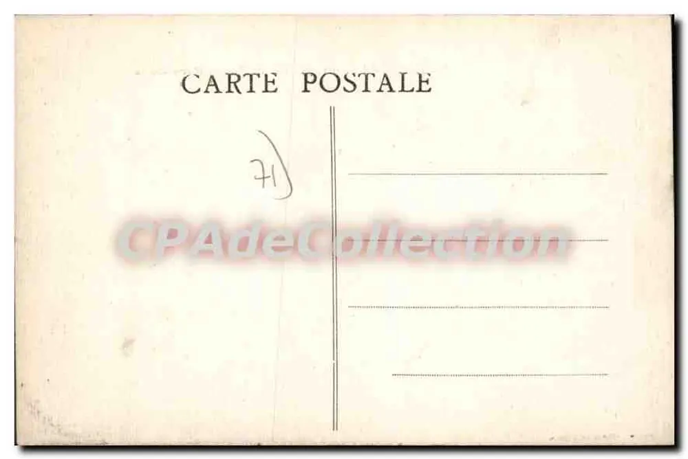 La Clayette (S.-et-L.) — Der Park, der See und das Schloss — Verlag: Molt-Belton - Rückseite