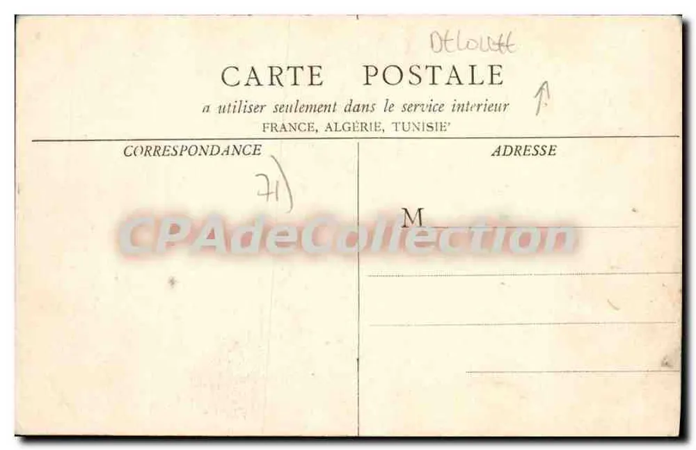 Ruine del Castello di Lamarche — Saint-Martin-en-Bresse — Collezione dei Castelli della Borgogna, Fratelli Châlon a S. - Verso