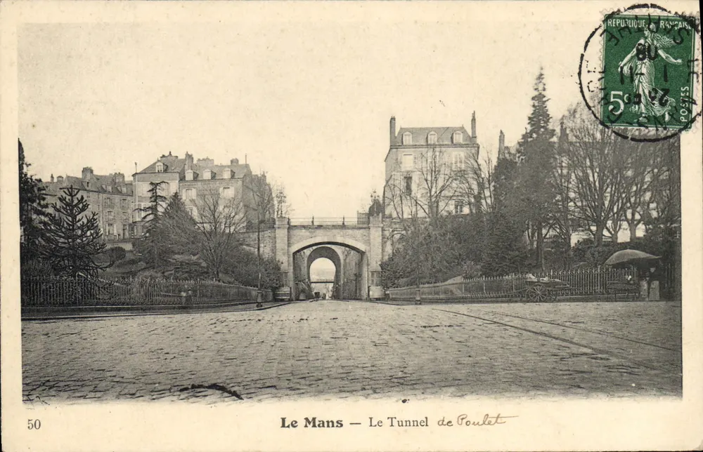 Le Mans — O Tunel de Poulet — Editora não identificada, n° de série 50 - Frente