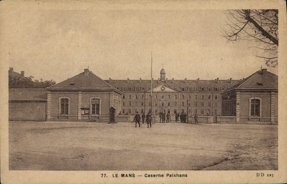 Le Mans — Quartel Paixhans — Edições 'A.D.' n°77 - Frente