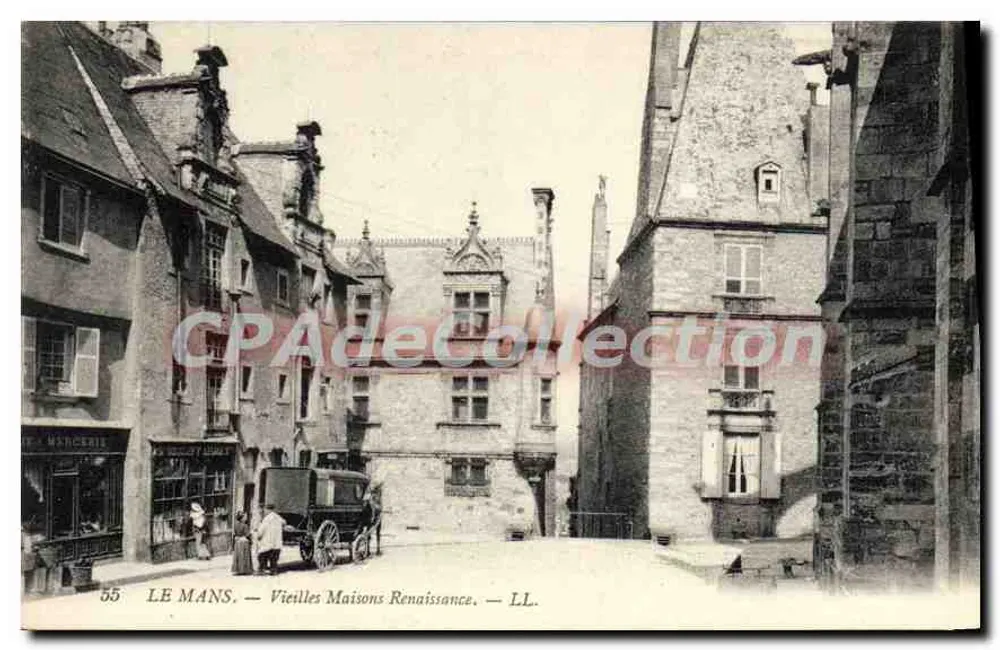 Le Mans — Velhas Casas da Renascença — LL. — n°55 - Frente