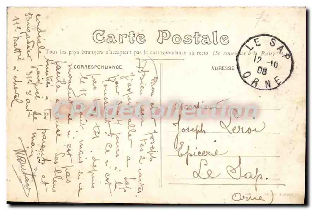 Le Mans — Place de la République — Foto J. Bouveret - Verso