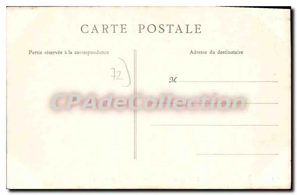 Le Mans — Kirche Saint-Martin - Pontlieue — Unbekannter Verlag, Seriennummer 102 - Rückseite