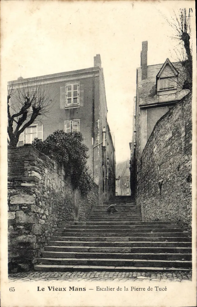 O Velho Mans — Escadaria da Pierre de Tucé — n°65 - Frente