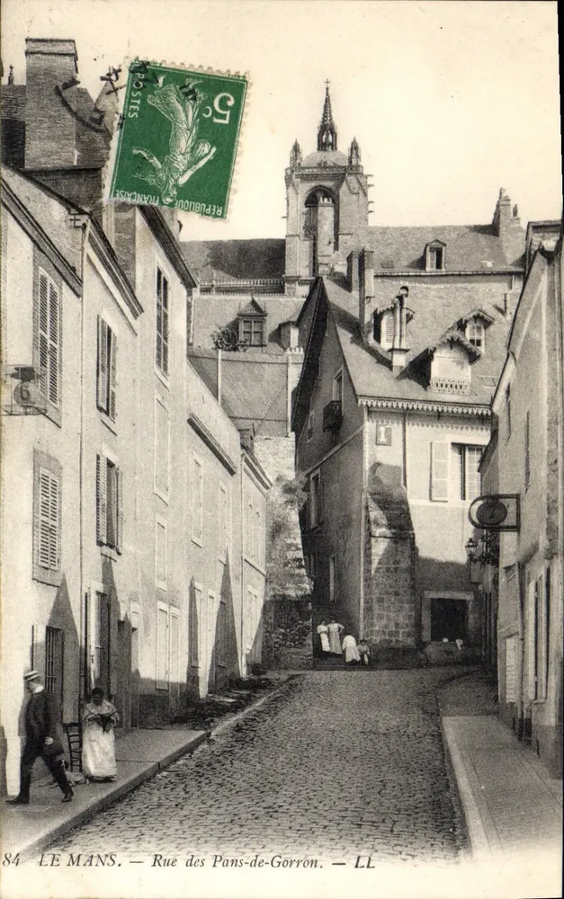 Le Mans — Rue des Pans-de-Gorrón — LL - Frente