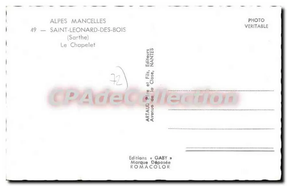 Dzieci grające w rzeczce — Gaby — Wydawnictwo Gaby, Nantes - Rewers