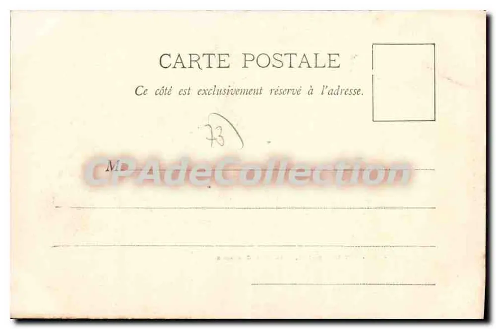Aix-les-Bains — A Rue Centrale — Piller fot.-édit. Annecy, n° 155 - Verso