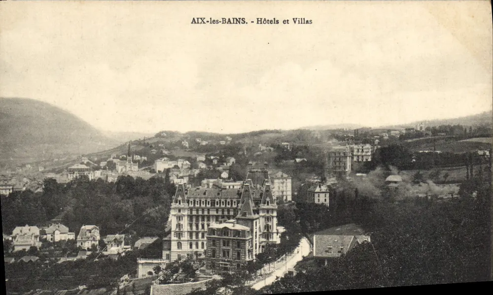 AIX-les-BAINS. - Hotéis e Villas — Editor: CPAdéCollection - Frente