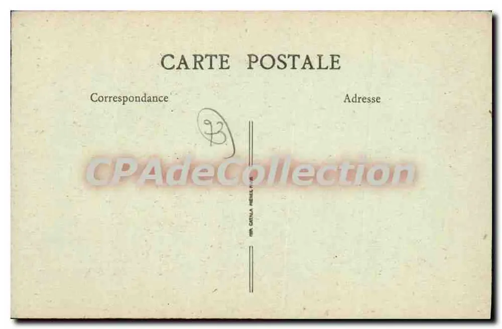 Aix-les-Bains — Porta da Felicidade — B. F., Paris, n° 129 - Verso