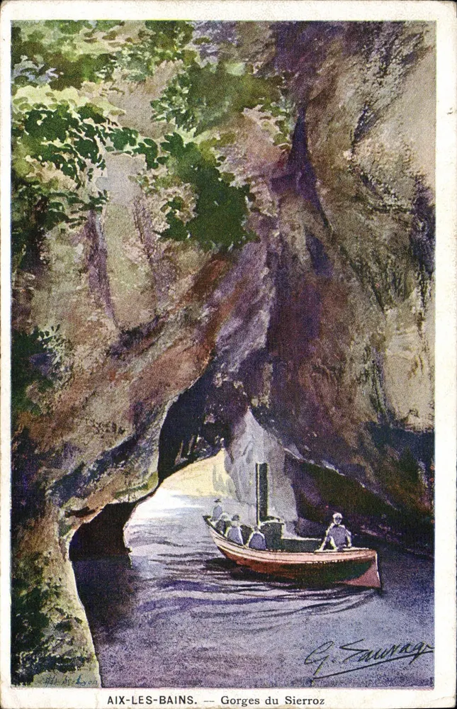 Aix-les-Bains — Gorges do Sierroz — G. Sauvage - Frente