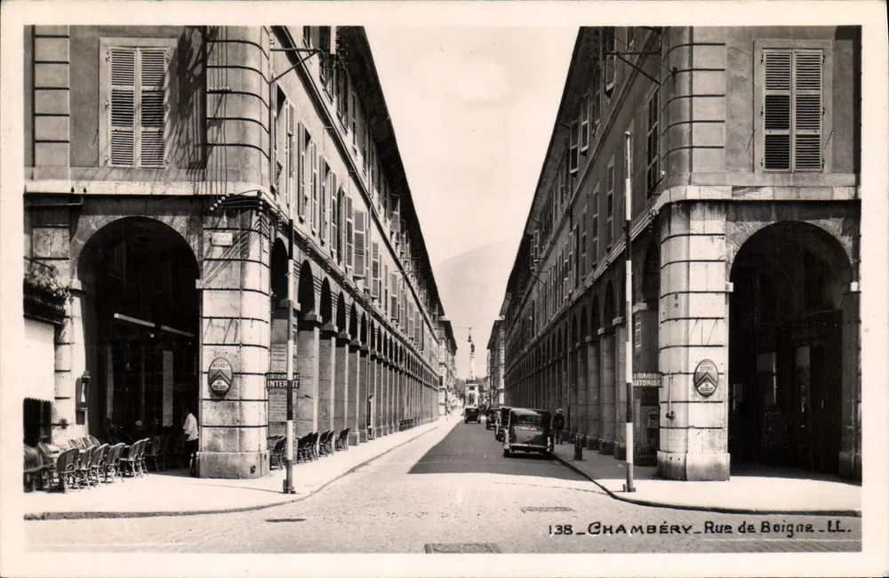 Chambéry — Rue de Boigne — LL. n°138 - Frente