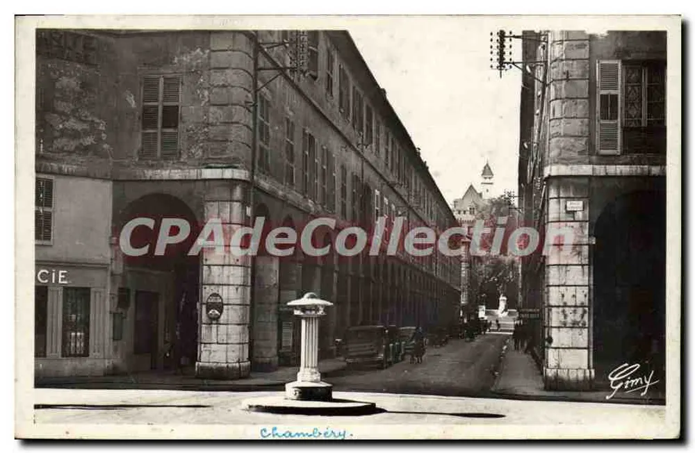Chambéry — Place du Château des Ducs de Savoie — GIMY - Vorderseite