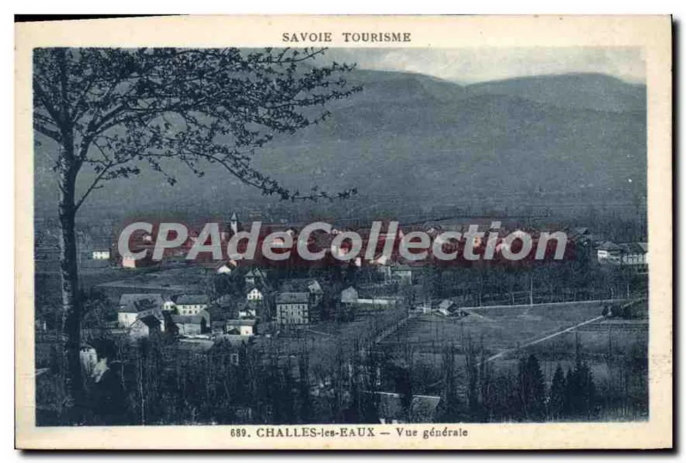 Challes-les-Eaux — Allgemeiner Blick — Savoie Tourism, Nr. 689 - Vorderseite