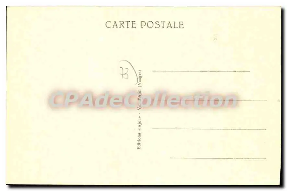 Conflans - Die alte Fontäne und die Straße Gabriel-Perouse — A. Ayol - Rückseite