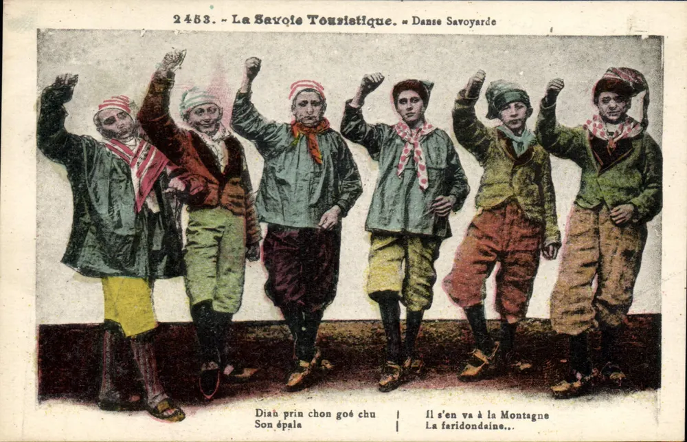 Savoyardentanz — La Savoie Touristique — n°2483 — L. Grimal, Chambéry - Vorderseite