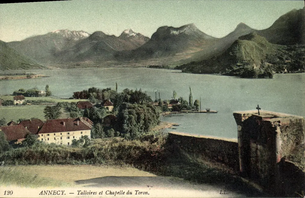 ANNECY — Talloires und Kapelle des Toron — LL - Vorderseite