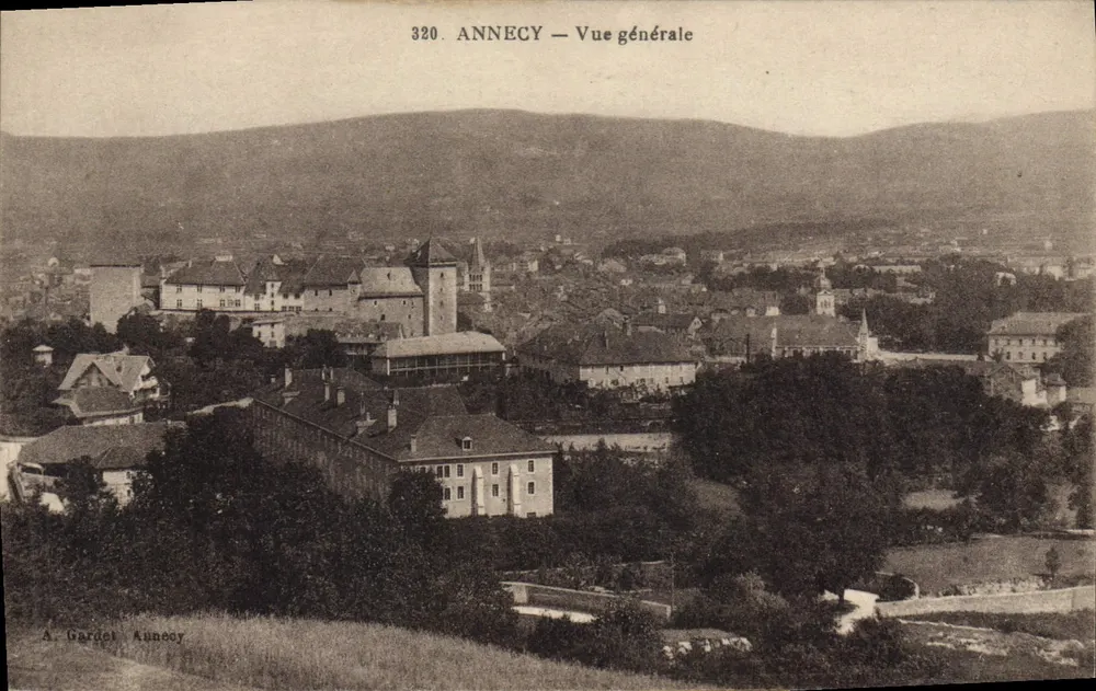Annecy — Vista geral — A. Gardet Annecy - Frente