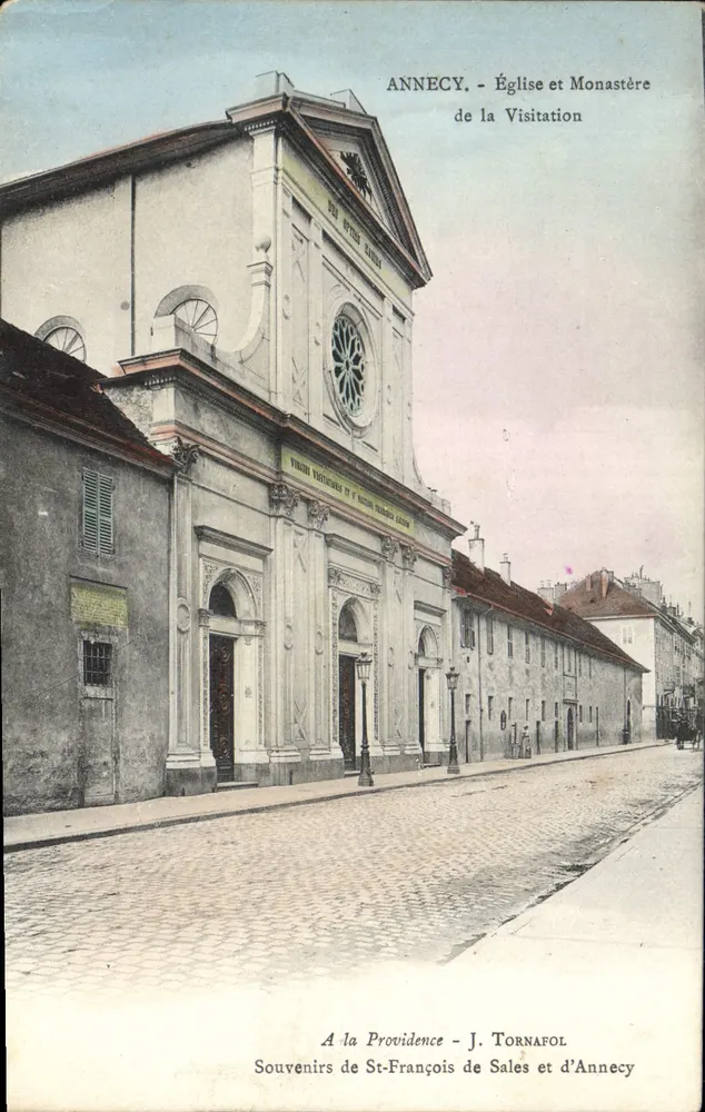 Annecy - Église et Monastère de la Visitation — J. Tornafol - Recto