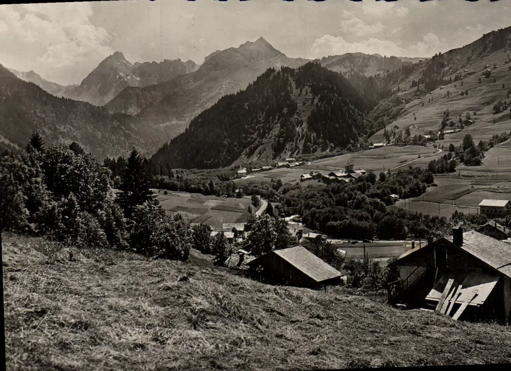 Les Contamines — Alguille de Rouclette (2.333 m.) e a Pennaz (2.484 m.) — Edição dos Quatro-Chapeaux - Frente