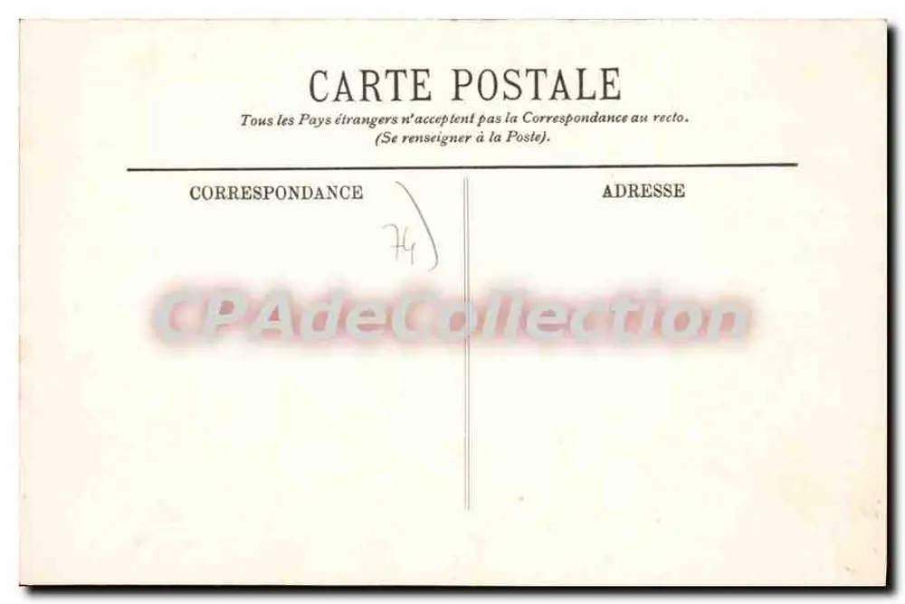 EVIAN-LES-BAINS — O Desembarque — CPAdeCollection - Verso