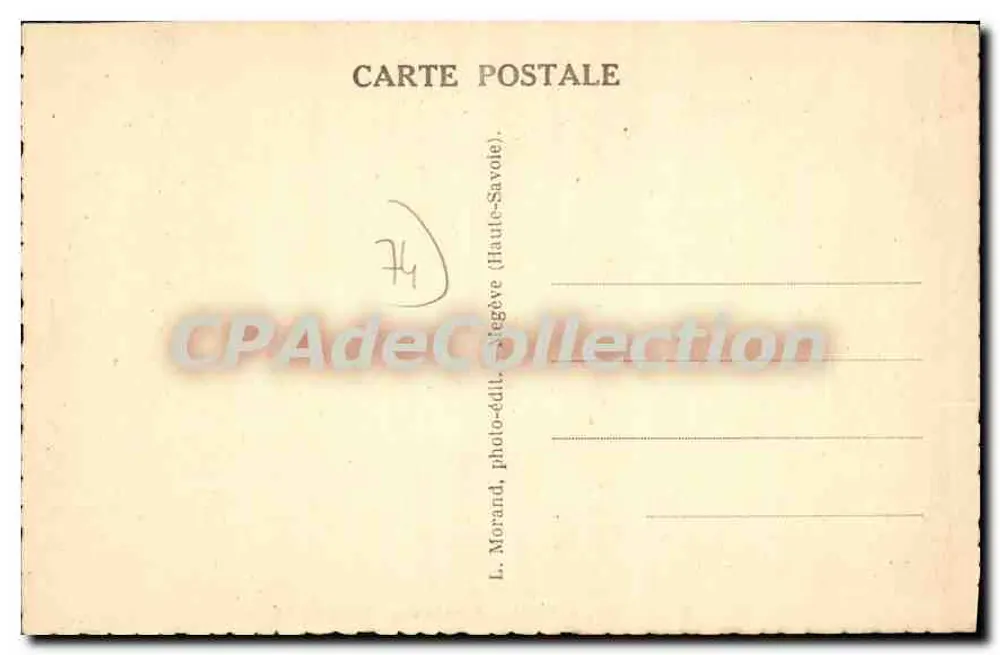 Mégève (1113 m) — Stazione invernale — L'Hôtel du Parc - Verso