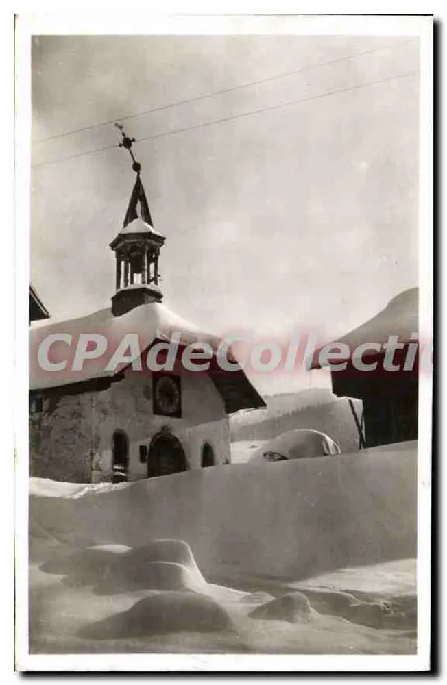 Mégeve — Estação de inverno — A capela do Max — editor L. Morand, 57 - Frente