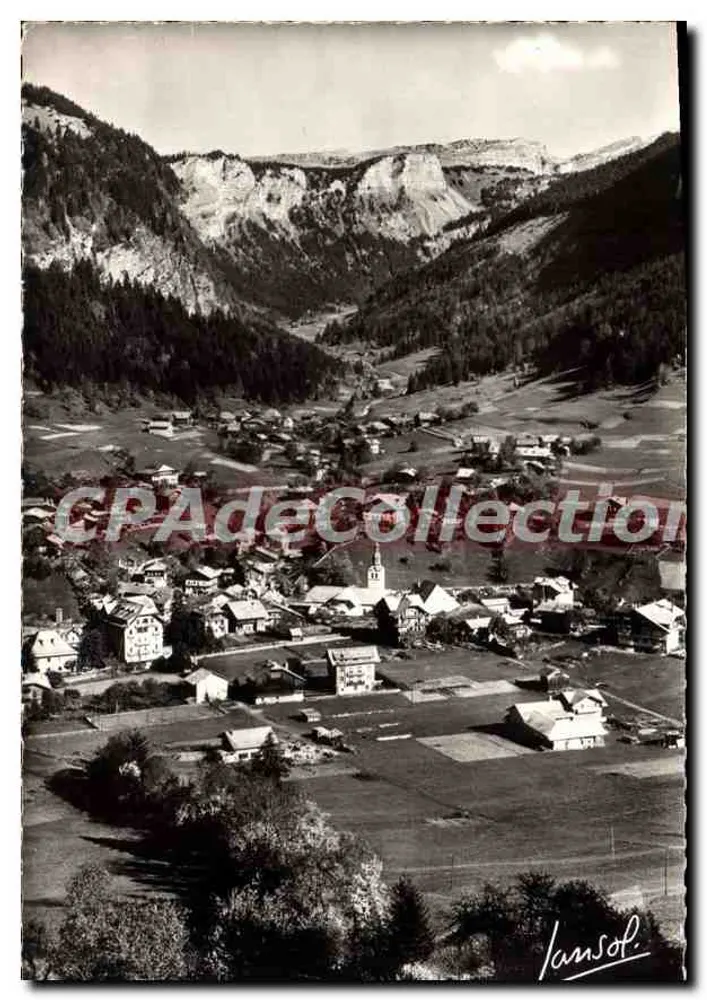 MORZINE (Hte-Savoie) — Allgemeiner Blick und Tal der Schiefer — JANSOL (Chambery) - Vorderseite