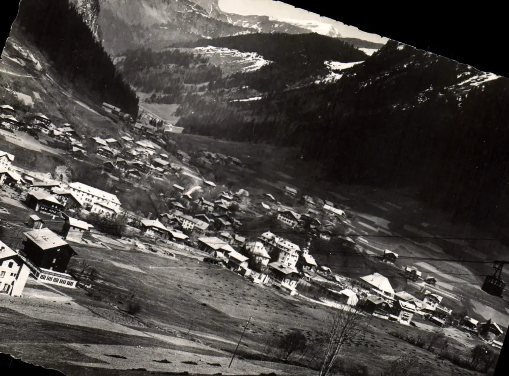 Morzine Hte-Savoie — allgemeiner Blick und Tal der Ardoisières — Édition GIL, Arméy, Repr. interd. - Vorderseite