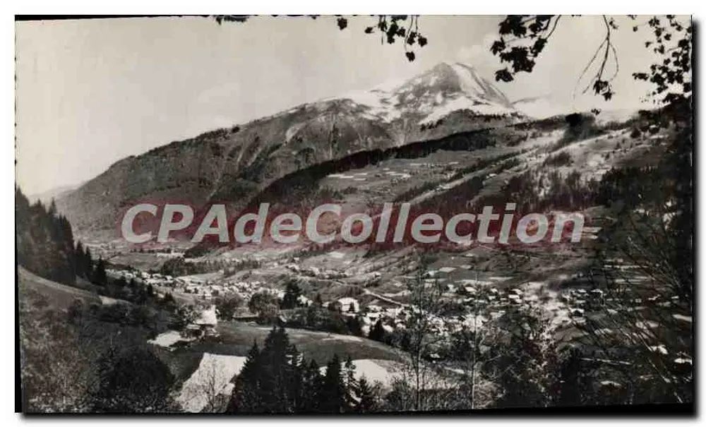 Morzine — Vista geral - Ponta de Nantaux — T. FITZ IZZEY, Morzine (Alta Saboia) - Frente