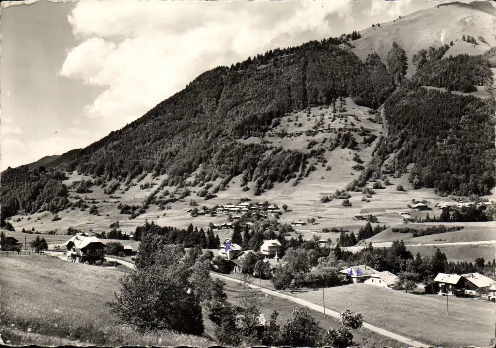 MORZINE (Haute-Savoie) — Fuß der Plagne und das Chalet « Les Pinsons » — Originalfoto - Vorderseite