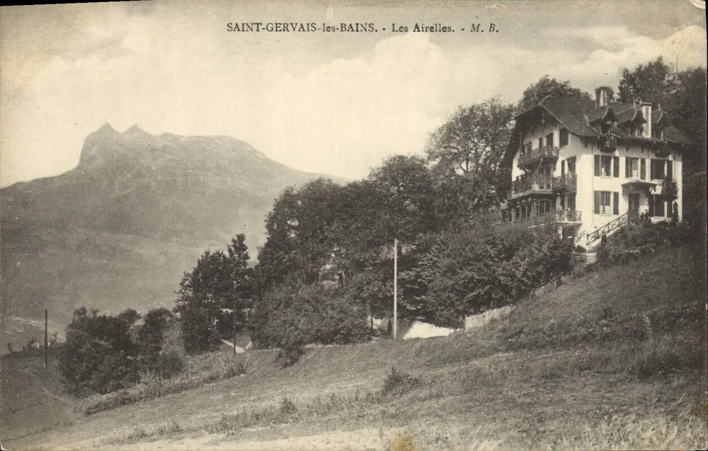 Saint-Gervais-les-Bains — Les Airelles — M. B. - Frente