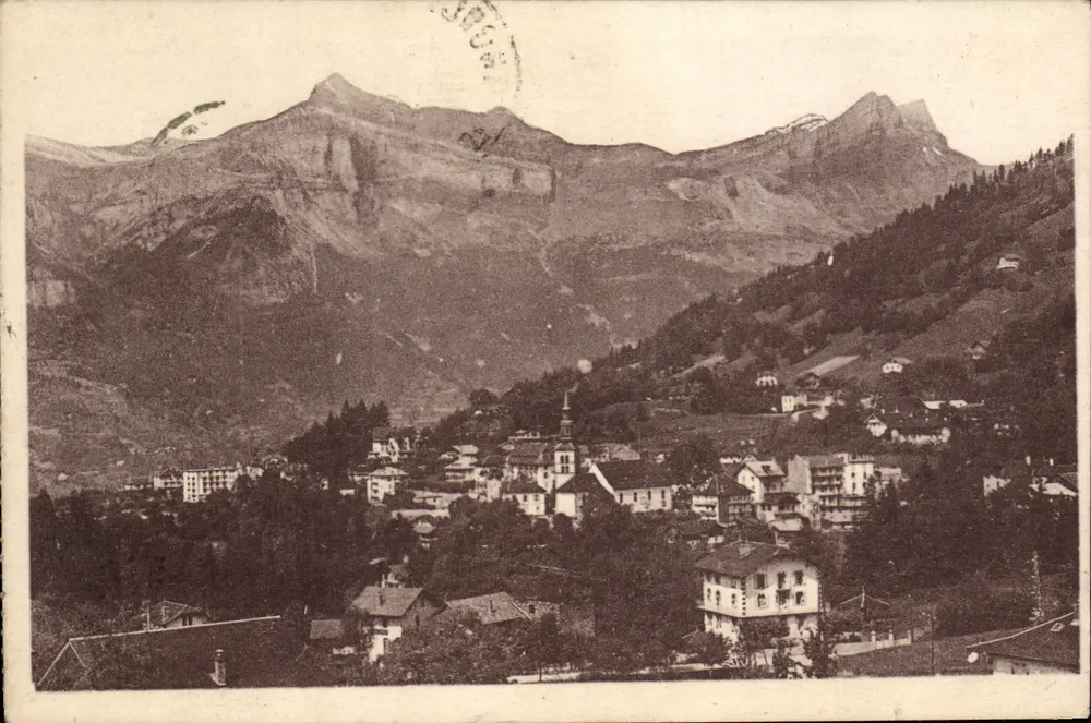 Saint-Gervais-les-Bains — vista geral — editor desconhecido - Frente
