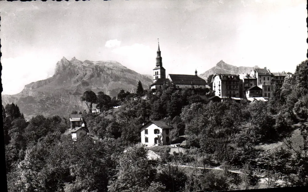 Saint-Cervais-les-Bains — Kirche und Warenz-Nadeln — Edition GIL, Annecy - Vorderseite