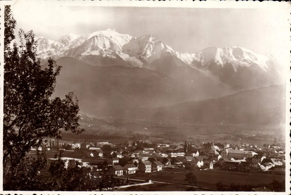 Sallanches (Haute-Savoie) und der Mont-Blanc — Ausgabe CULLAROZ - Sallanches - Vorderseite