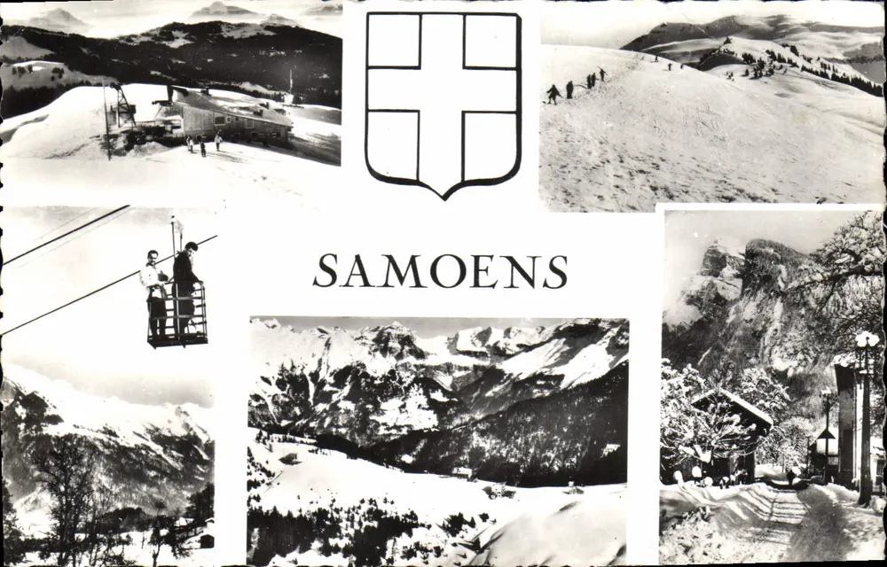 Samoëns — Skistation — Éditions J. Cellard - Vorderseite