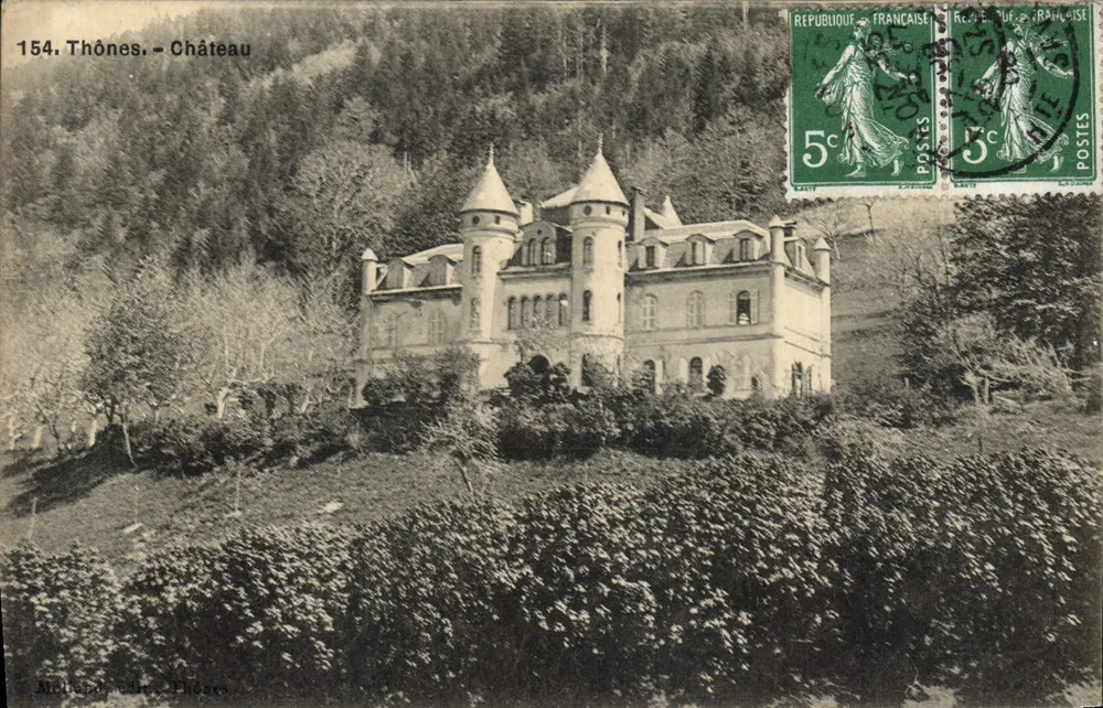 Thônes - Castelo — Médilland, n°154 - Frente