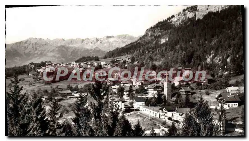 Plateau d'Assy (Haute-Savoie) — Panoramablick und die Aravis-Kette — Verlag: Photodit, Thonon-les-Bains - Vorderseite