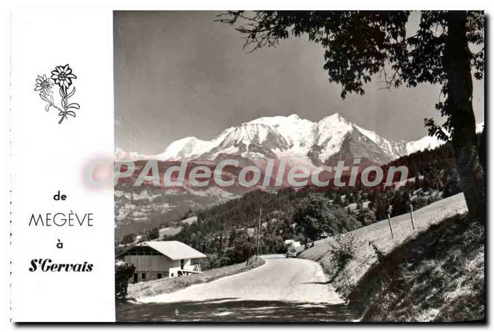 Megève a Saint-Gervais — Vista do Monte Branco — Fotos Le Moulton - Frente