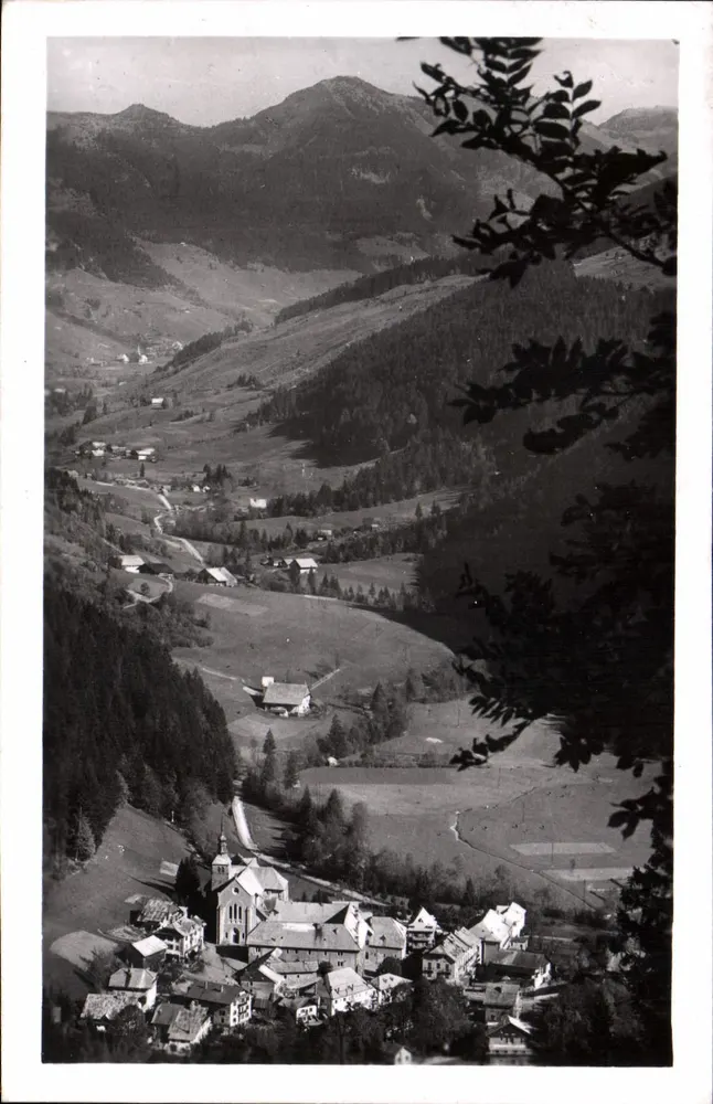 Abondance (Haute-Savoie) — Vista geral — Edições J. Cellard, Lyon - Frente